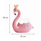 Soliflore Flamant Rose Couronné
