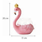 Soliflore Flamant Rose Couronné