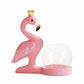 Soliflore Flamant Rose Couronné