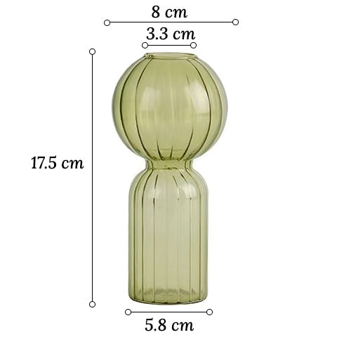 Soliflore Forme Bilboquet Coloré