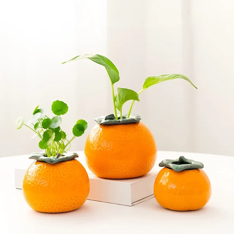 Soliflore en Forme d'Orange