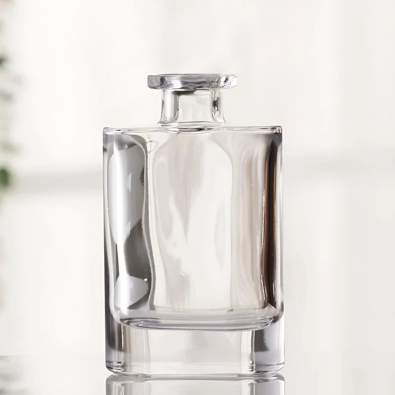 Soliflore Forme Petit Flacon Transparent