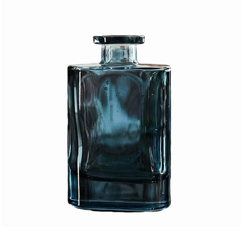 Soliflore Forme Petit Flacon Transparent