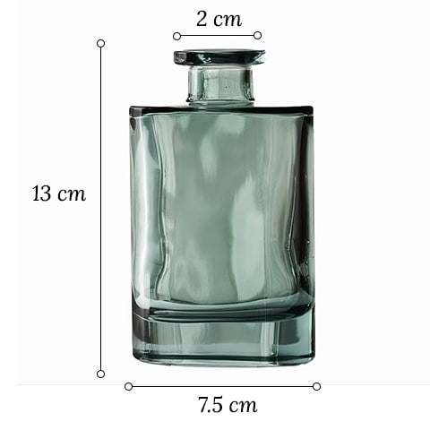 Soliflore Forme Petit Flacon Transparent