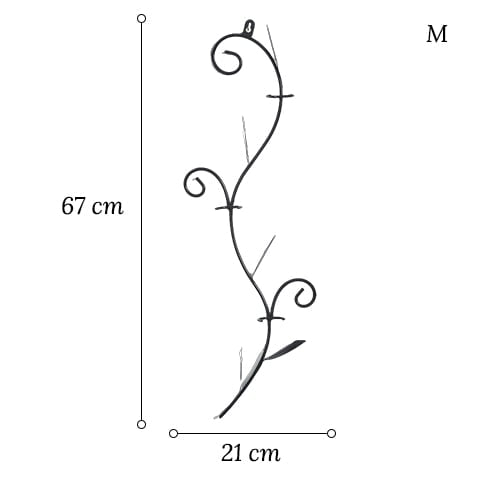 Soliflore Mural Forme Arabesque