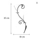 Soliflore Mural Forme Arabesque