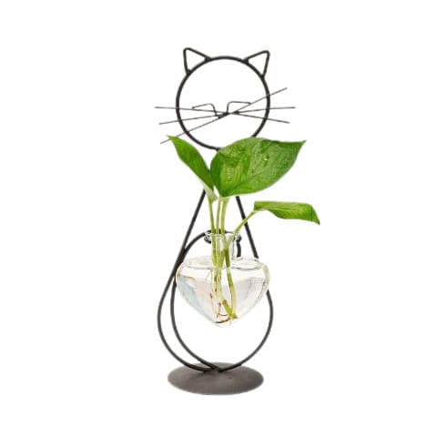 Soliflore Petit Chat Cœur Craquant