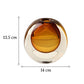 Soliflore Rond Transparent et Coloré