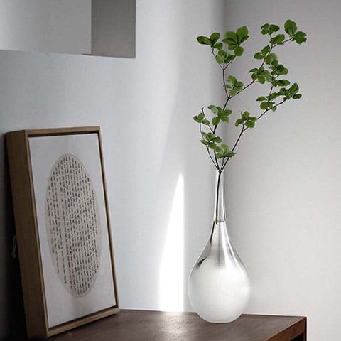 Soliflore Style Japonais Transparent ou Nuage