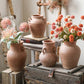 Vase Amphore Argile Rouge Vieillie