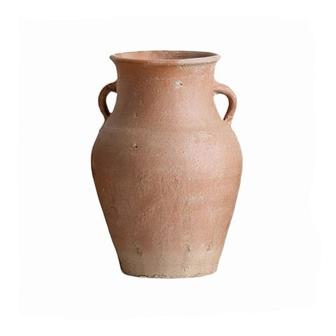 Vase Amphore Argile Rouge Vieillie