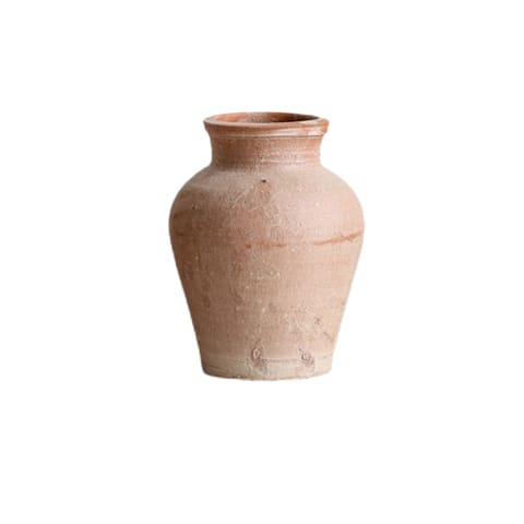 Vase Amphore Argile Rouge Vieillie
