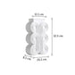 Vase Colonne Art Déco Motif Rond
