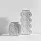 Vase Colonne Art Déco Motif Rond