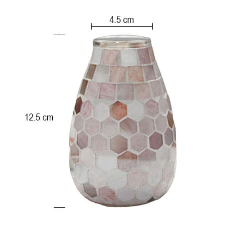 Vase Nacré Art Mosaïque