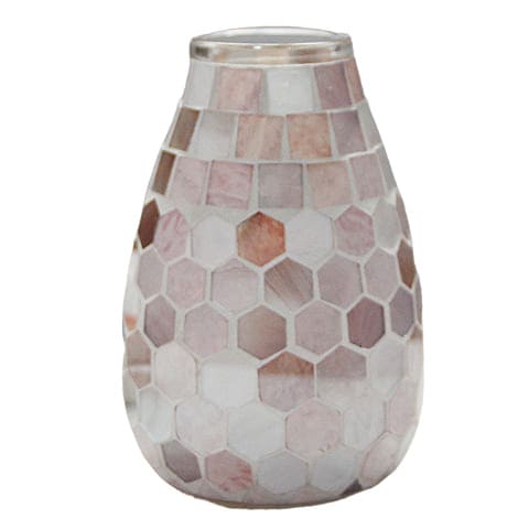 Vase Nacré Art Mosaïque