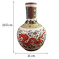 Vase Artisanal Dragon Rouge