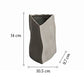 Vase Artistique Difforme Blanc Gris ou Kaki