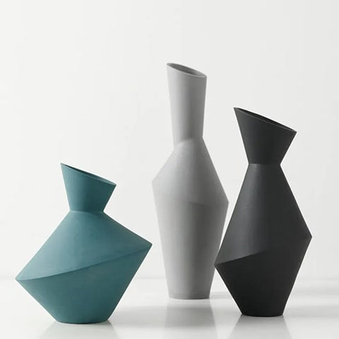 Vase Asymétrique Nordique