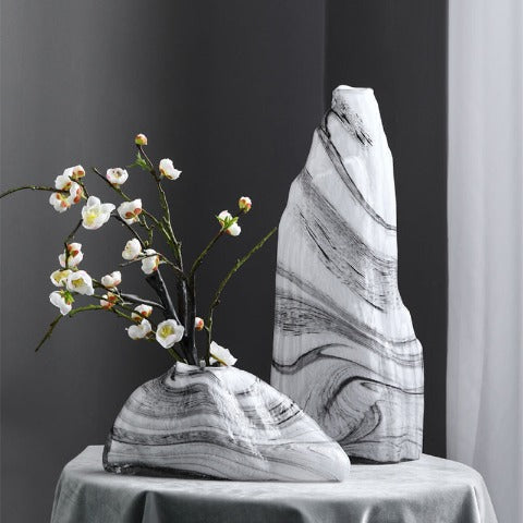 Vase Atypique Paysage Chinois