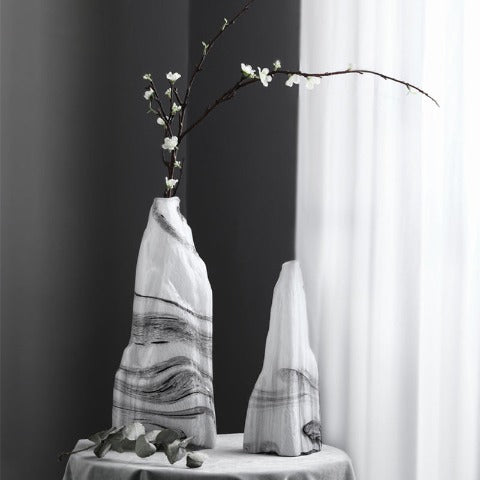 Vase Atypique Paysage Chinois
