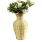 Vase Bambou Artisanal pour Fleurs Séchées