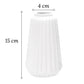 Vase Blanc Décoratif Style Origami