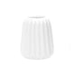 Vase Blanc Décoratif Style Origami