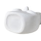 Vase Blanc Visage Monsieur Moustache