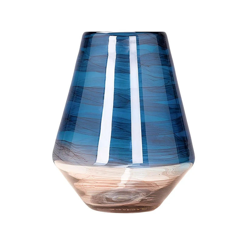 Vase Bleu Nuancé Élégant