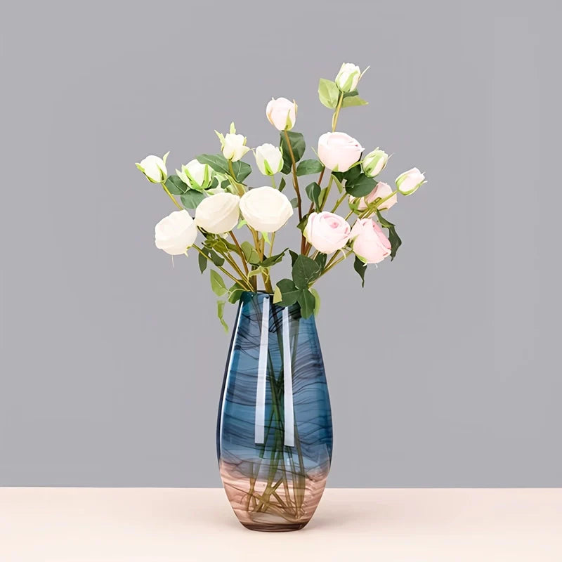 Vase Bleu Nuancé Élégant
