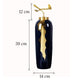 Vase Bleu et Or Moderne Luxueux
