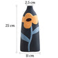Vase Bohème Peint Motif Fleurs