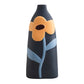 Vase Bohème Peint Motif Fleurs