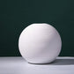 Vase Boule Blanc Minimaliste