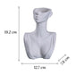 Vase Buste Blanc Design Féminin