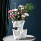 Vase Buste Femme Blanc Style Nordique