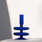 Vase Chandelier Bleu Nuit ou Orange