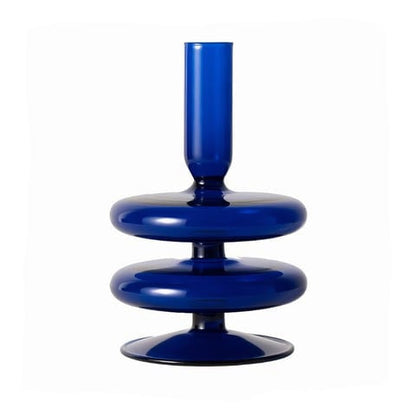 Vase Chandelier Bleu Nuit ou Orange