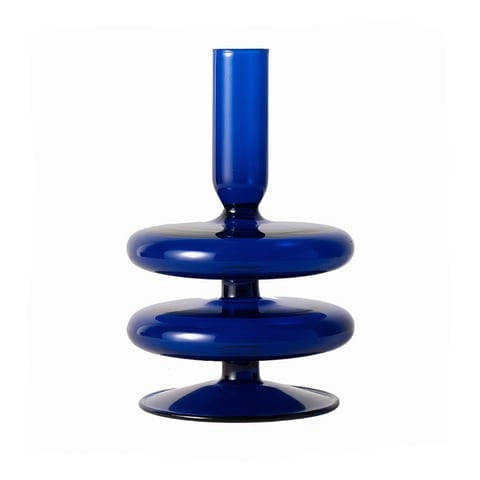 Vase Chandelier Bleu Nuit ou Orange