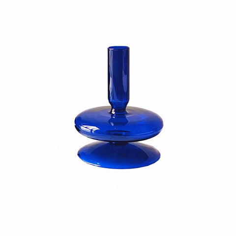 Vase Chandelier Bleu Nuit ou Orange