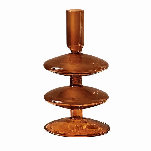 Vase Chandelier Bleu Nuit ou Orange