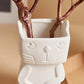 Vase Chat Blanc Design Créatif