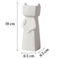 Vase Chat Blanc Design Créatif