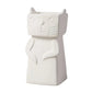 Vase Chat Blanc Design Créatif