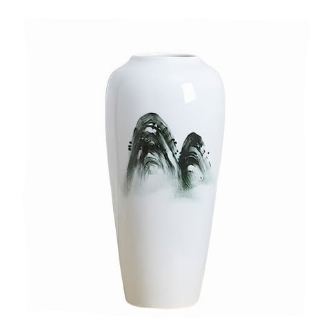 Vase Chinois Peint à la Main