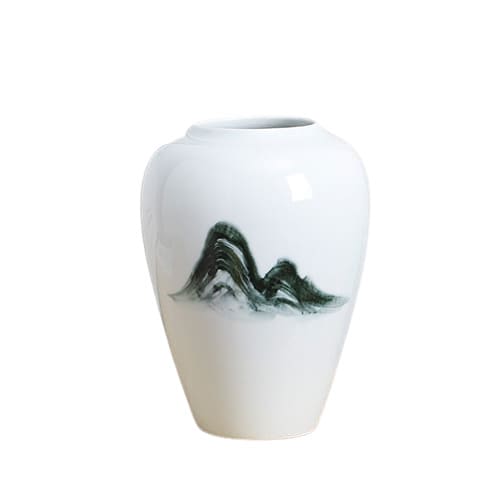 Vase Chinois Peint à la Main