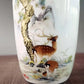 Vase Chinois Peint Motifs Animaux