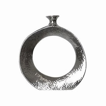 Vase Circulaire Argenté ou Doré