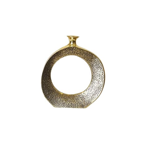 Vase Circulaire Argenté ou Doré